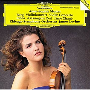 Пластинка ClearAudio Anne-Sophie Mutter Berg - Violinkonzert / Rihm - Gesungene Zeit