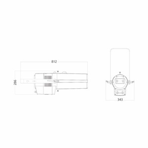Прожектор профильный Silver Star SS857SWT ECLIPSE 750 IP