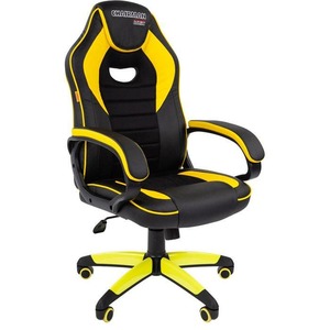 Кресло игровое Chairman game 16 black/yellow