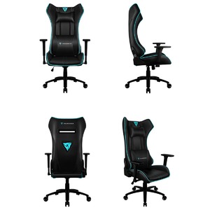 Кресло игровое ThunderX3 UC5 HEX Black Cyan