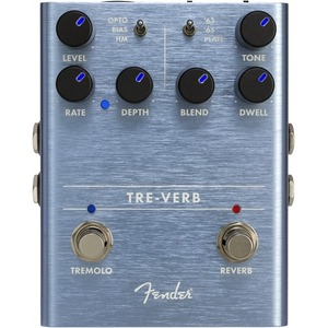 Гитарная педаль эффектов/ примочка Fender TRE-VERB DIGITAL REVERB/TREMOLO