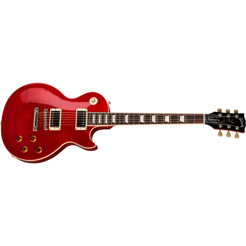 Электрогитара Les Paul Gibson 2019 Les Paul Traditional Cherry Red Translucent