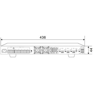 Микшер-усилитель комбинированный Direct Power Technology PA-Z350BR