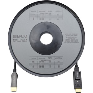Кабель HDMI - HDMI оптоволоконные ENDO 11110210002 Inspiration HDMI 2.1 READY 100.0m