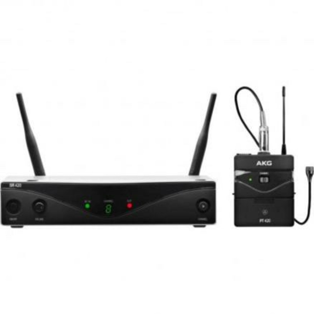 Радиосистема с петличным микрофоном AKG WMS420 Presenter Set Band U2 614.1-629.9МГц