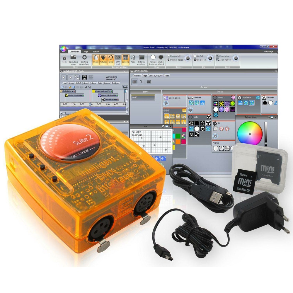 DMX контроллер SUNLITE SUITE3-FC