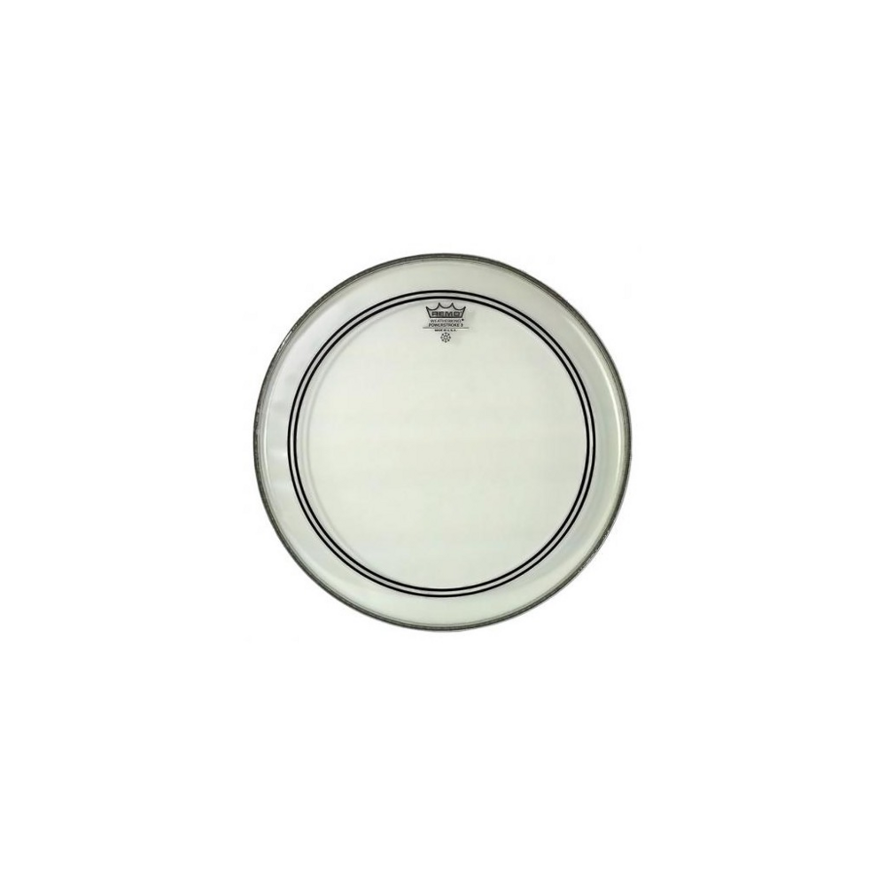 Пластик для барабана REMO P3-1324-C2- POWERSTROKE 3 24 CLEAR
