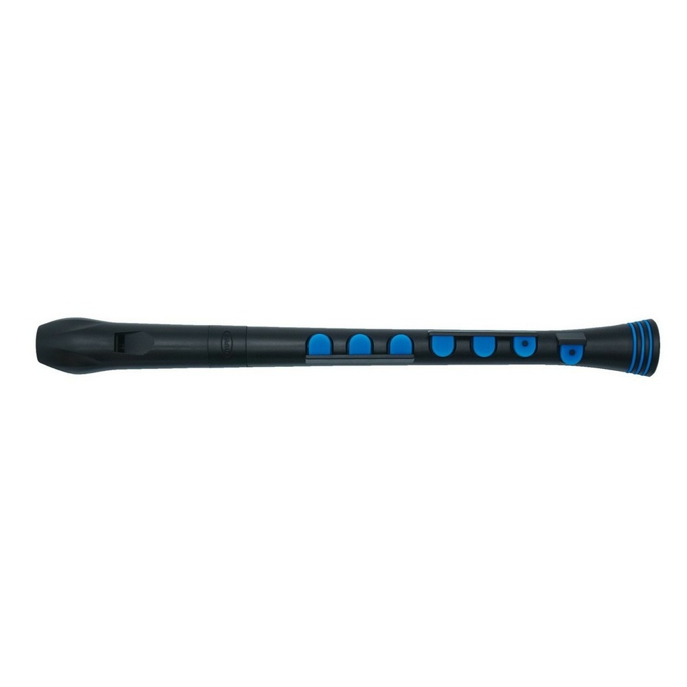 Блок флейта NUVO Recorder+ Black Blue with hard case немецкая система