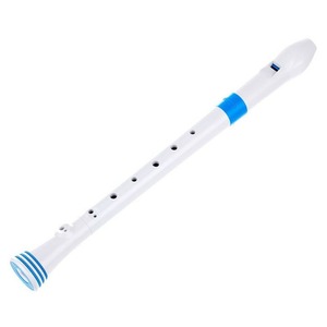 Блок флейта NUVO Recorder White Blue барочная система