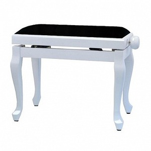 Банкетка для пианино Gewa Piano Bench Deluxe Classic White Matt