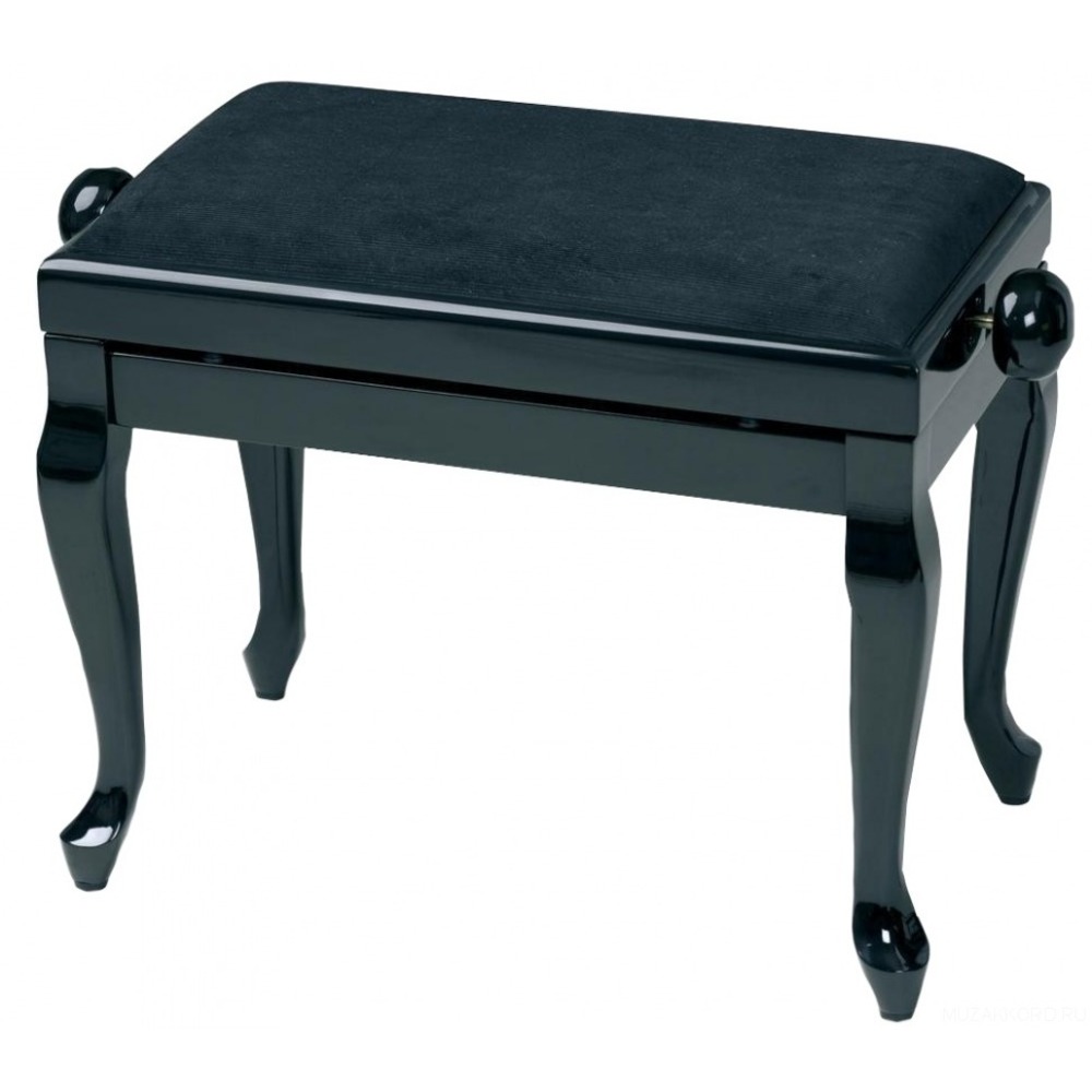 Банкетка для пианино Gewa Piano Bench Deluxe Classic Black Highgloss