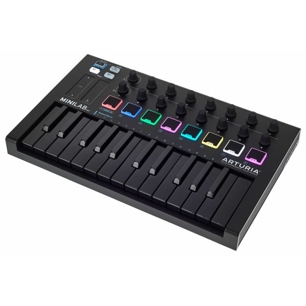 Миди клавиатура Arturia MiniLab mkII Deep Black Edition