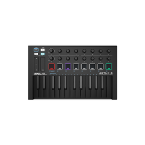 Миди клавиатура Arturia MiniLab mkII Deep Black Edition