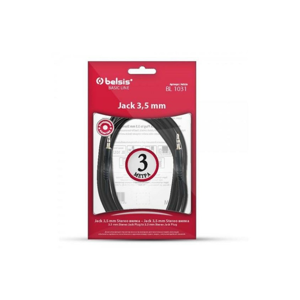 Кабель аудио 1xMini Jack - 1xMini Jack Belsis BL1031 3.0m