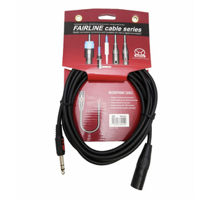 Кабель аудио 1xJack - 1xXLR SUPERLUX SFM3MV 3.0m