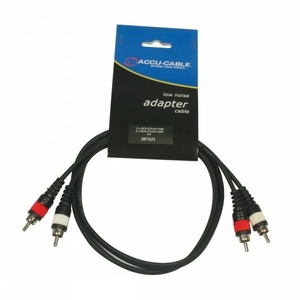 Кабель аудио 2xRCA - 2xRCA American DJ AC-R/1 1.0m
