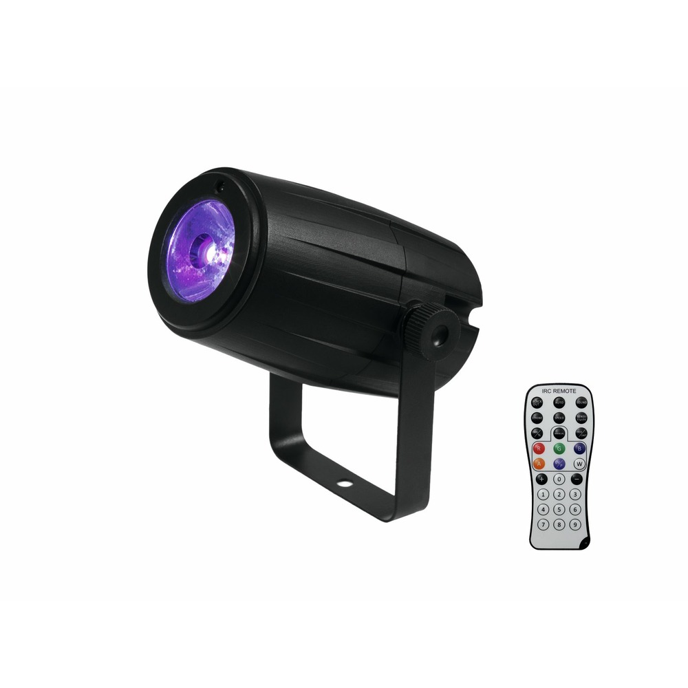 Прожектор для зеркального шара Eurolite LED PST-5 QCL Spot black