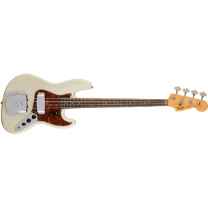 Бас-гитара Fender Custom Shop 1962 Journeyman Relic Jazz Bass Rosewood Fingerboard Aged Olympic White