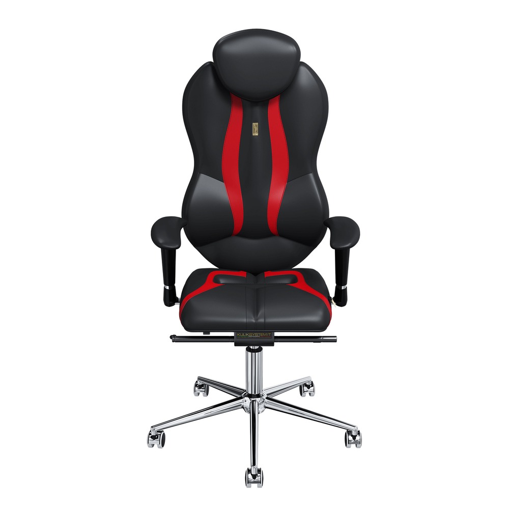 Кресло игровое Kulik System GRAND 0402 black/red