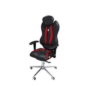 Кресло игровое Kulik System GRAND 0402 black/red