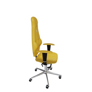 Кресло игровое Kulik System GALAXY 1101 yellow