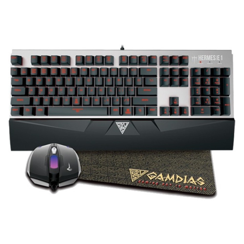 Игроыой комбо набор Gamdias HERMES E1 bk