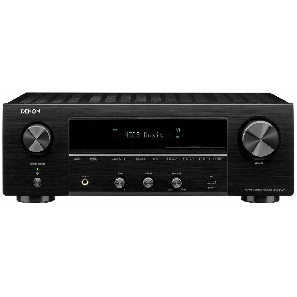 Стерео ресивер Denon DRA 800H Black