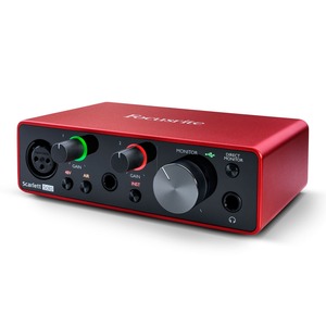 Внешняя звуковая карта с USB FOCUSRITE Scarlett Solo 3rd Gen