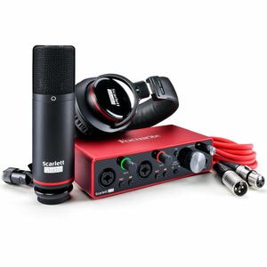 Комплект оборудования для звукозаписи FOCUSRITE Scarlett 2i2 Studio 3rd Gen