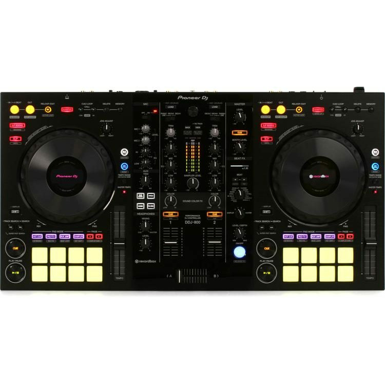 Купить контроллер pioneer ddj 400. Pioneer DDJ-800. Pioneer DJ Controller DDJ-800. Pioneer DJ 800 контроллер. DJ контроллер Pioneer DDJ-200.