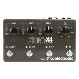 Гитарная педаль эффектов/ примочка Tc Electronic Ditto x4 Looper