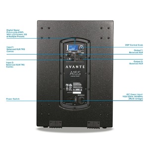 Активный сабвуфер American DJ AVANTE A15S