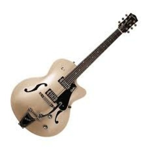 Гитара полуакустическая Godin 042548 5th Avenue Uptown Ltd Silver/Gold w/TV Jones
