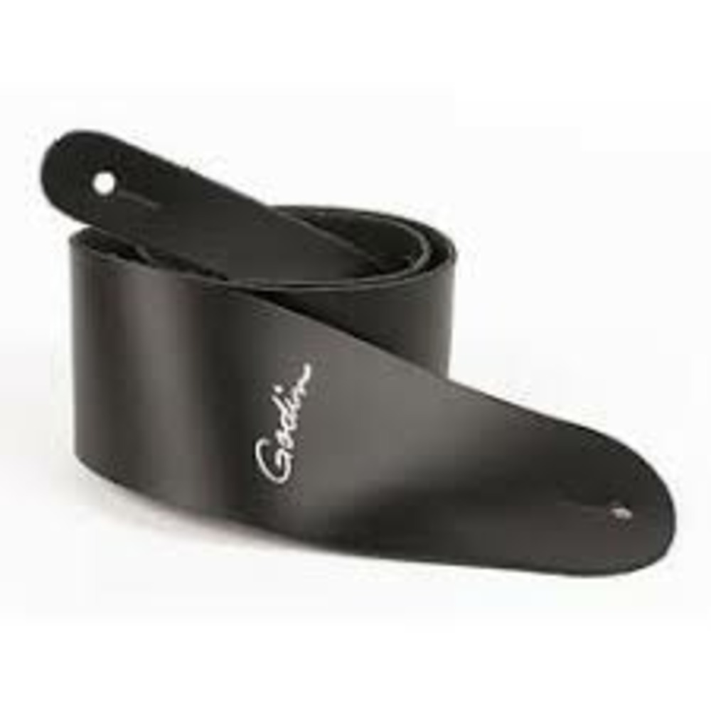 Ремень для гитары Godin 039036 Black Leather