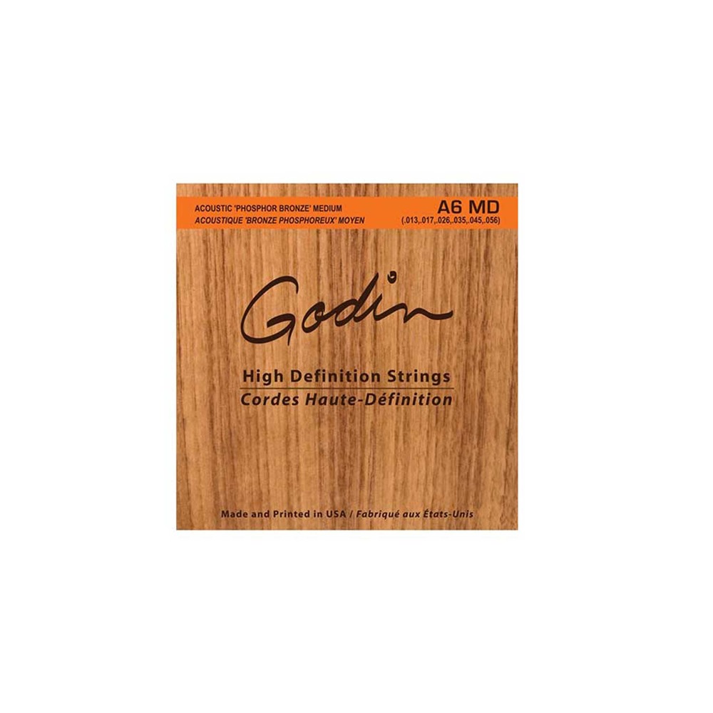 Струны для акустической гитары Godin 009336 A6 MD