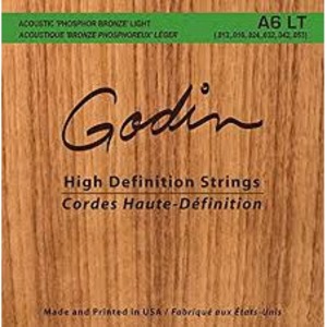 Струны для акустической гитары Godin 008995 A6 LT