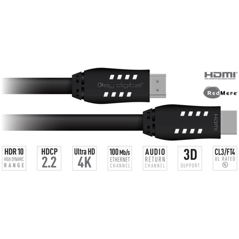 Кабель HDMI - HDMI Key Digital KD-Pro20 6.3m