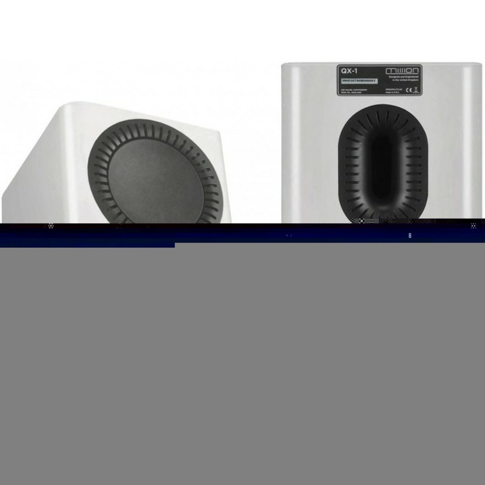 Полочная акустика Mission QX-1 High-gloss white