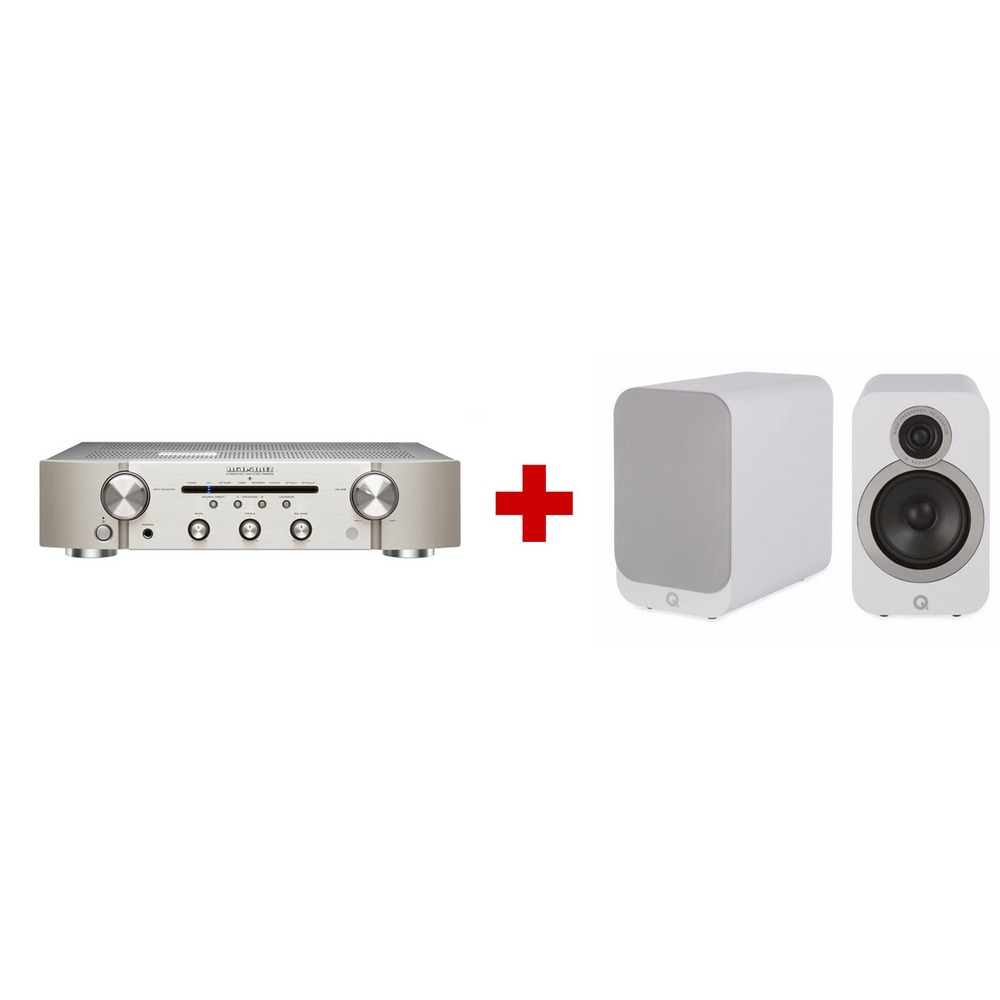 Интегральный усилитель Marantz PM6006 Silver/Gold + Q Acoustics Q3020i