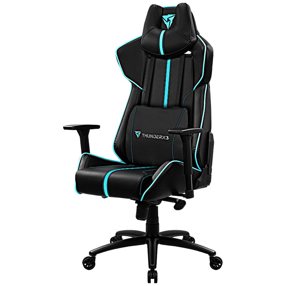 Кресло игровое ThunderX3 BC7 Black-Cyan AIR