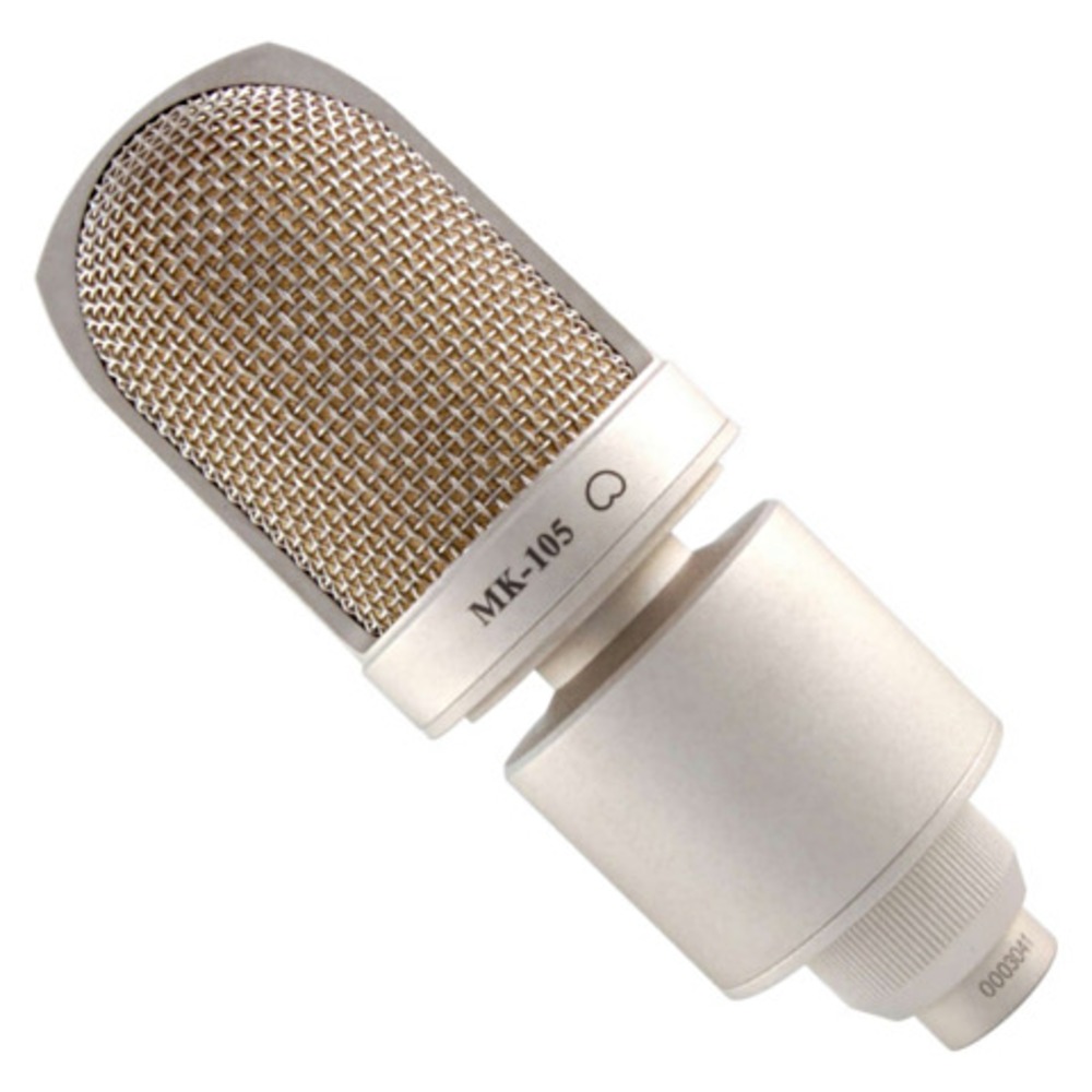 Микрофон студийный конденсаторный Октава МК-105 никель в картонной коробке