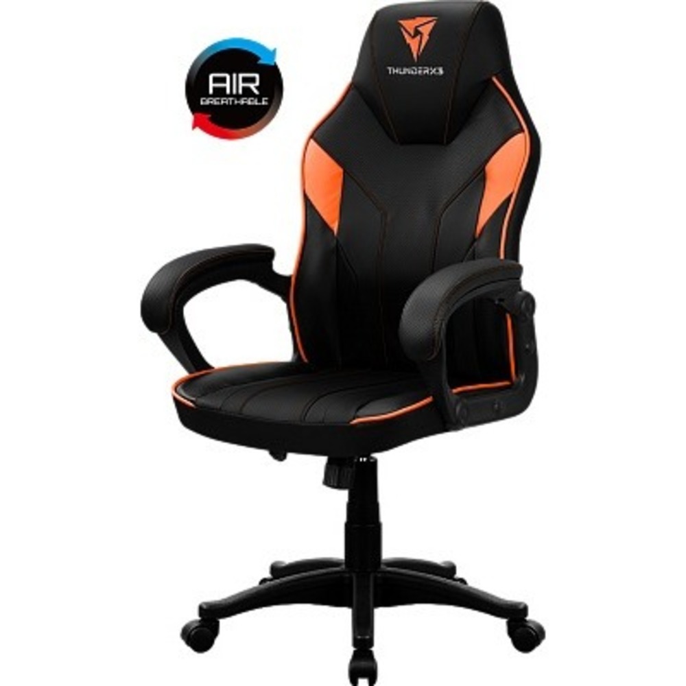 Кресло игровое ThunderX3 EC1 Black-Orange AIR