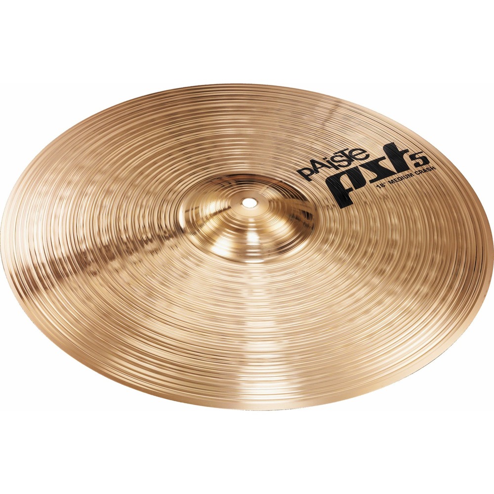 Тарелка для ударной установки Paiste 0000681418 New PST 5 Medium Crash