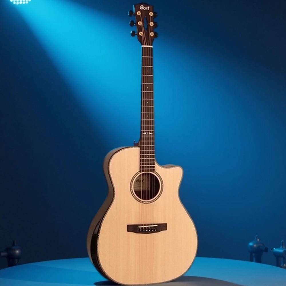 Электроакустическая гитара Cort GA-PF-Bevel-NAT