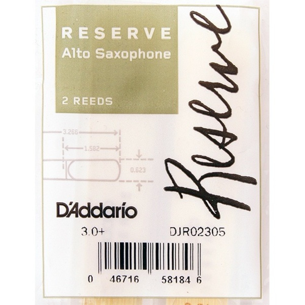 Трости для саксофона альт Rico DJR02305 Reserve