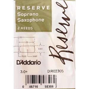 Трости для саксофона сопрано DAddario Rico DIR02305