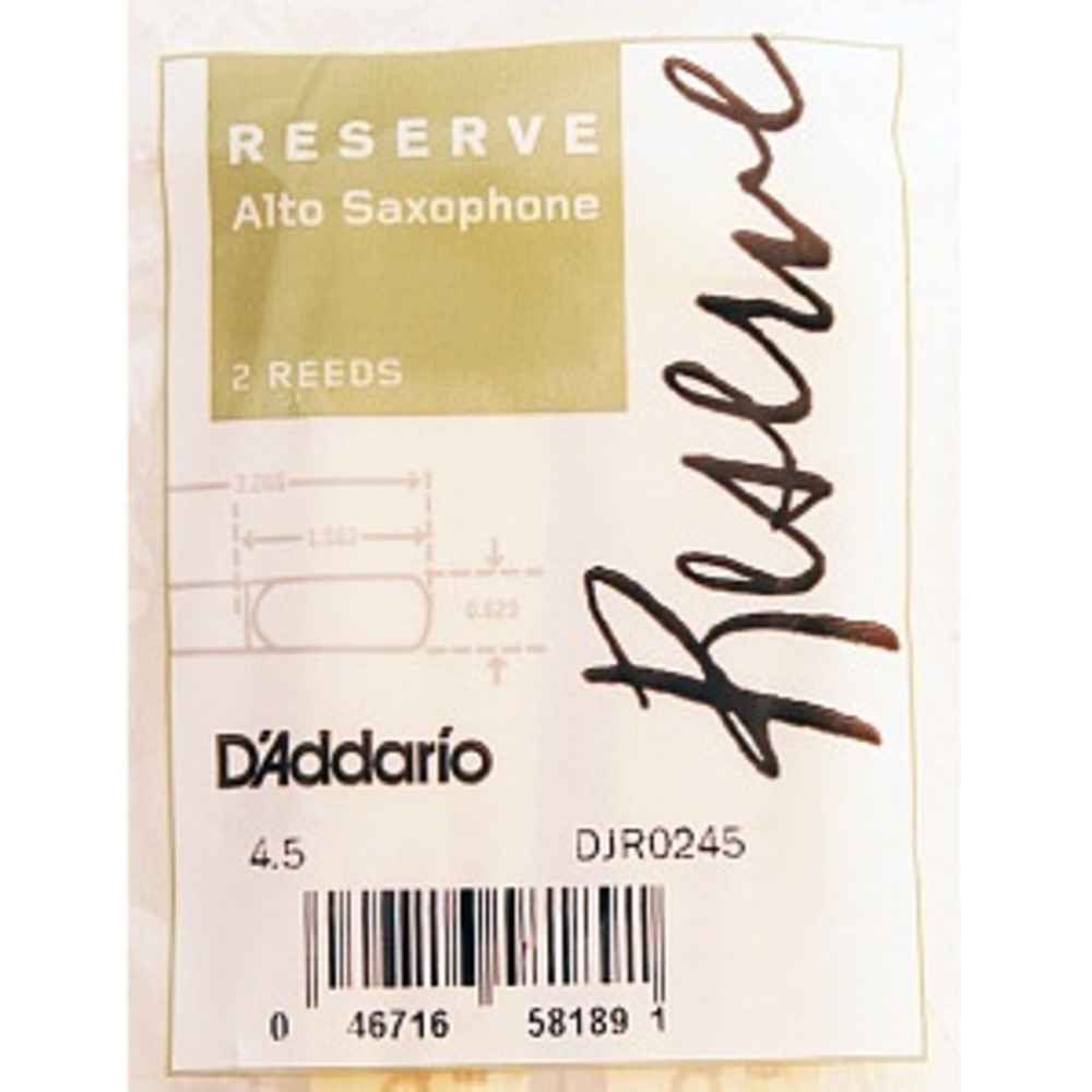Трости для саксофона альт DAddario Rico DJR0245