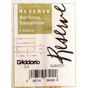 Трости для саксофона баритон DAddario Rico DLR0225