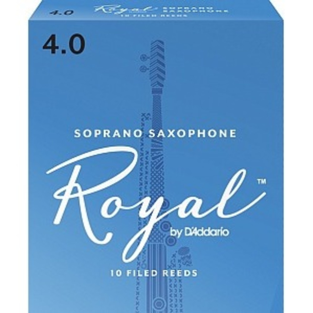 Трости для саксофона сопрано Rico RIB1040 Royal