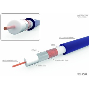 Кабель аудио 2xRCA - 2xRCA Neotech NEI-5002 RCA 6.0m